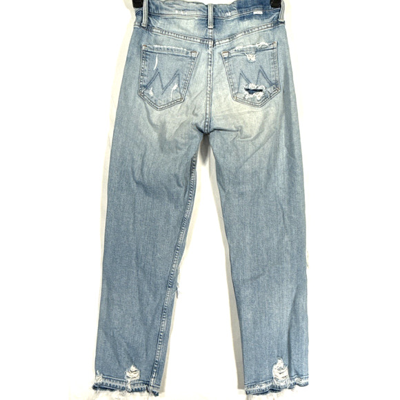 Mother Superior The Tomcat Jeans Size 25 Distressed Button Fly In The Confession - Picture 10 of 12